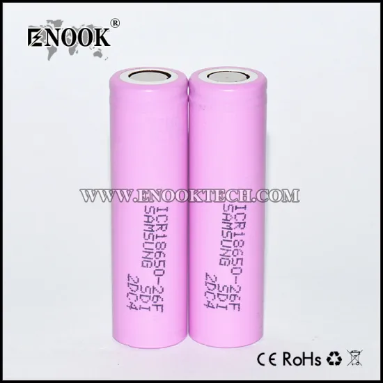 Samsung26f 18650 2600 mAh Battery For E-cigs