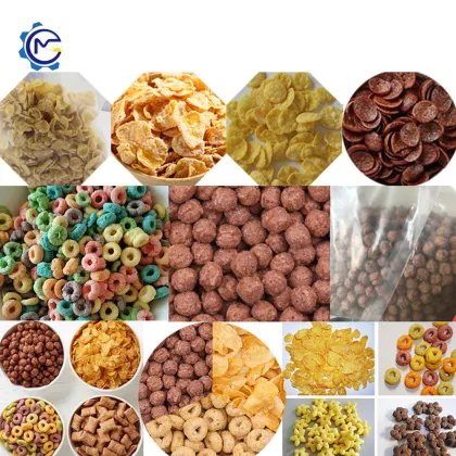 Automatic Breakfast Cereal Production Line: Corn Flakes Making Machine
