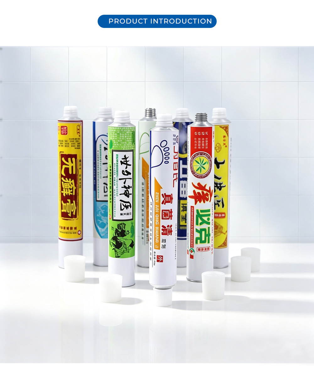 Screw‑Cap Ointment Aluminum Tubes X