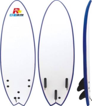 Soft SurfboardSoft Surfboard with tail by hot-welding technology no bubble