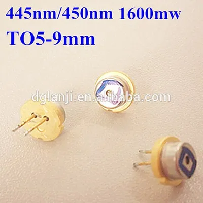 High power 450nm 1600mw blue leser diode