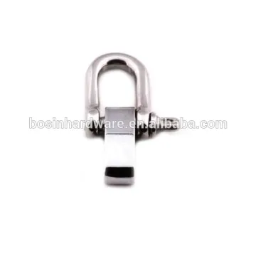 Fashion High Quality Metal Stainless Steel Adjustable Paracord Shackles