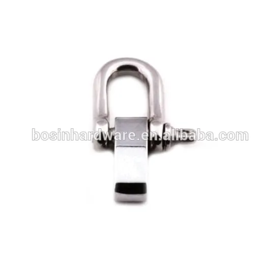 Fashion High Quality Metal Stainless Steel Adjustable Paracord Shackles