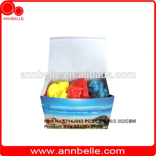 dinosaur sand mould in display box 3 styles assorted