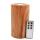 Wood Pattern Lithium Battery Remote Control Pillar Candles