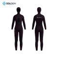 Seaskin Long Rleeve Full Body Dwuczęściowy kaptura kamuflaż Freediving Suit 7 mm Spearfishing WetS dla mężczyzn