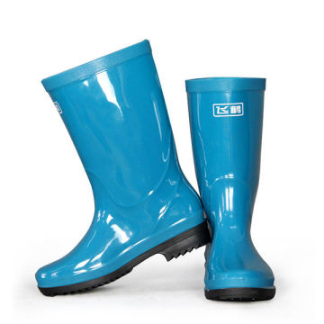 High Quality Women Waterproof Clear PVC Rain Boots