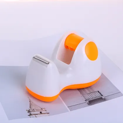 Colorful Mini Office Plastic Tape Dispenser
