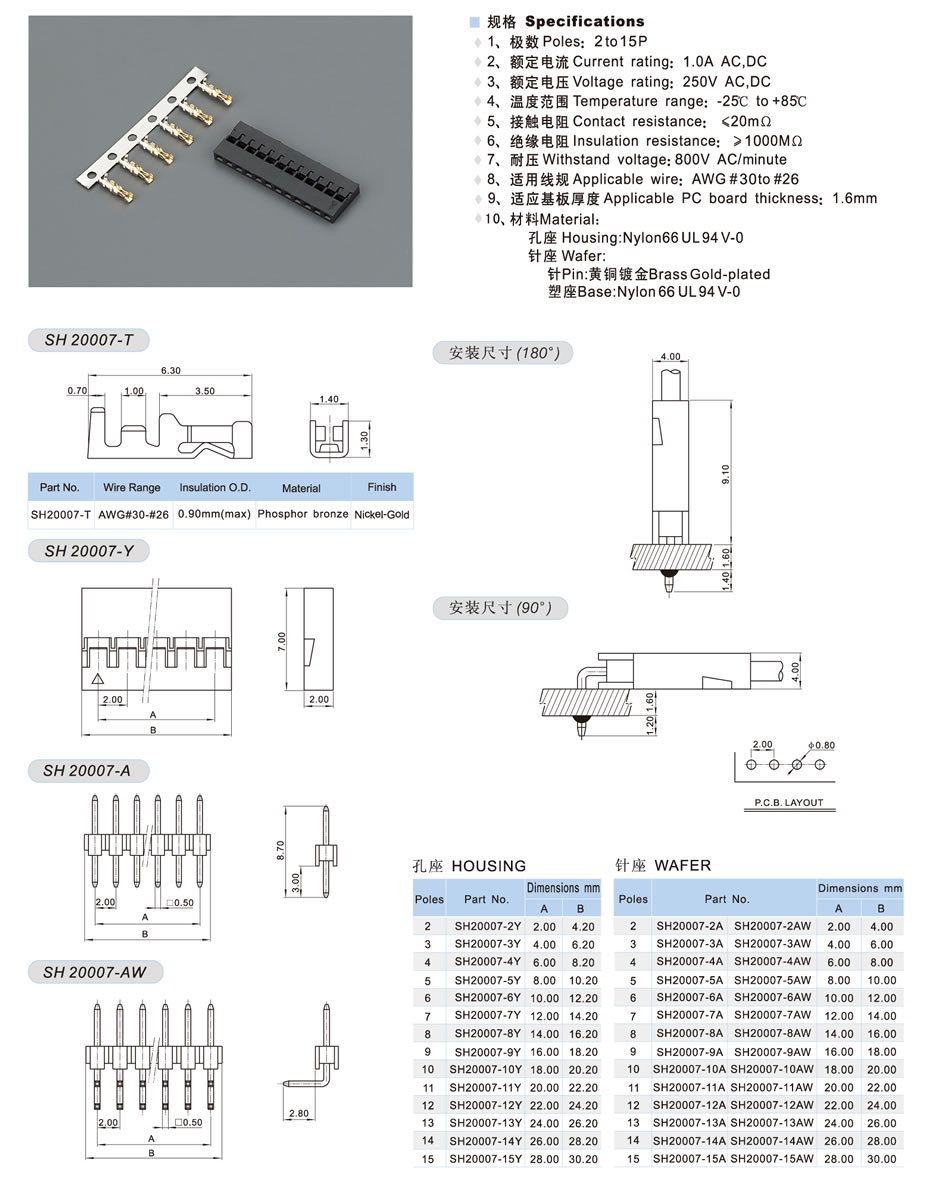 SH20007-33F205 Single row-1
