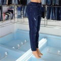 Wholesale Ladies Blue Fashion Jeans