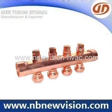 Copper Manifold For Plumbing 