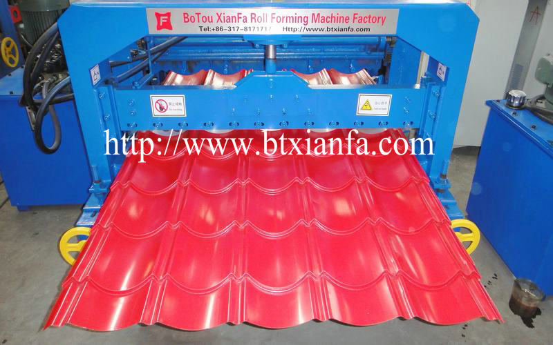 Full Automatic Tile Roll Forming Machine