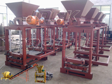 Automatic Block Producing Line for Nigeria Hollow Blocks and Paving Stones (QTJ4-40A)