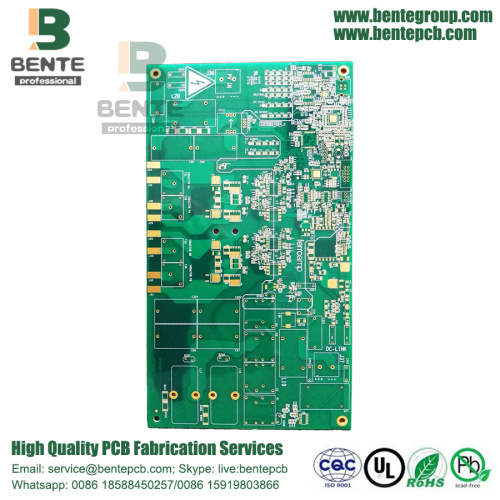Multilayer PCB 6 Layers PCB 1.6mm±0.1mm FR4 Tg170 ENIG 1u"