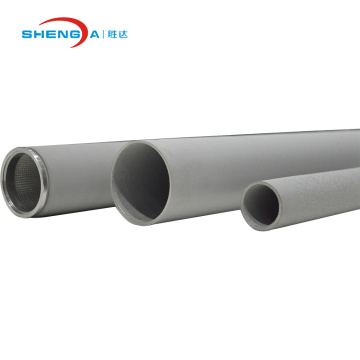 Sintered stainless steel 304 316 powder candle filter tube