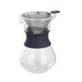 Pour Over Kaffeemaschine mit schützender Silikonhülle