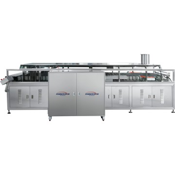 Máquina integrada de lavado, secado y enfriamiento de botellas en columna IDS12