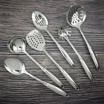 Professional 6-Piece Kitchen Gadgets Set: Premium Stainless Steel Cooking Tools Collection