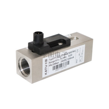 FC210 Series Stainless Steel Piston LED Low Discharge Flow Switches for Water and Gas - KATU High Accuracy