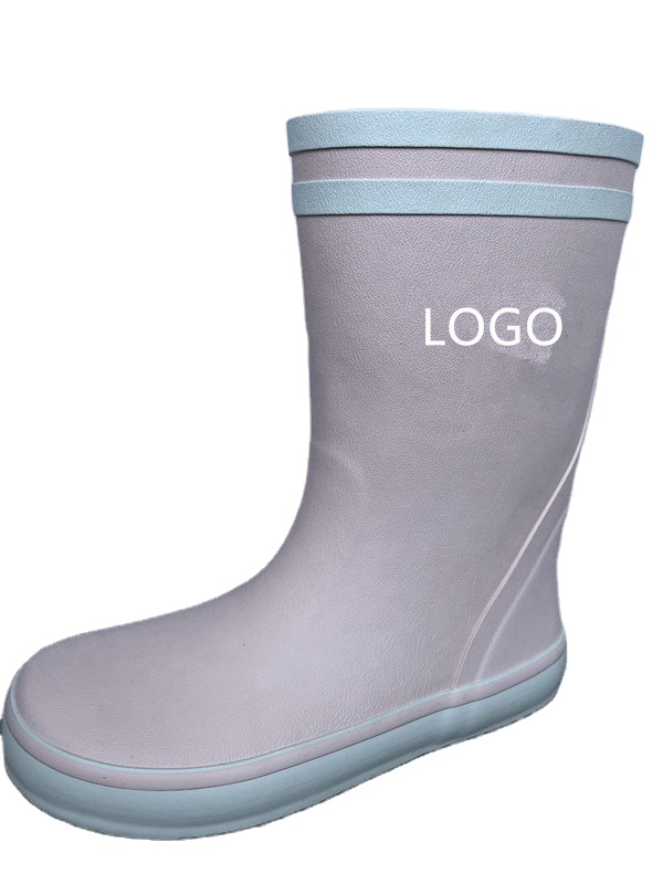 Pink Colour Outdoor Rain Shoes For Girl2