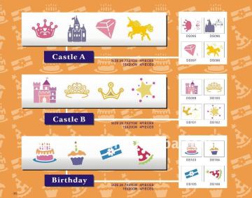 Princess stencil DS-