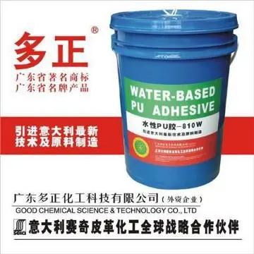 Water-based PU adhesive for shoes