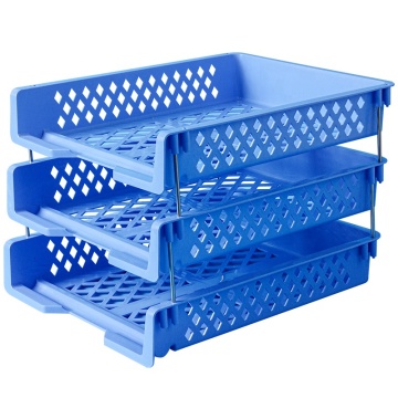 Wholesale Factory Direct Thickened Plastic A4 Stacking File Trays