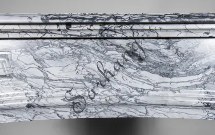 Newstar marble statue fireplace surround