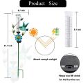 Solar Powered Garden Rain Gauge