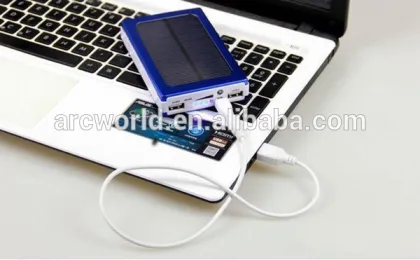 AWC299 6000mah solar charger for fuji power bank battery charger solar power bank