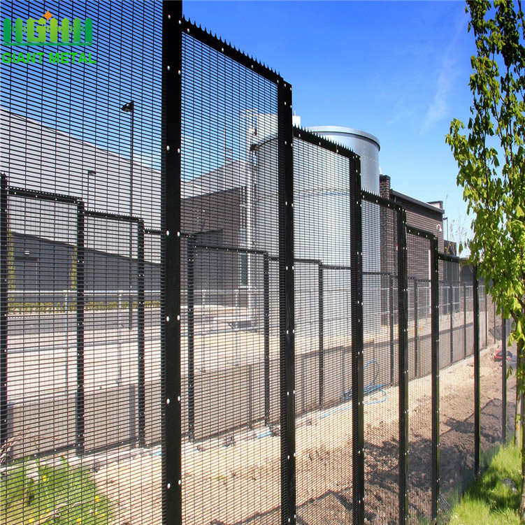 Electric Galvanized Then Powder Coating 358 Security Fence