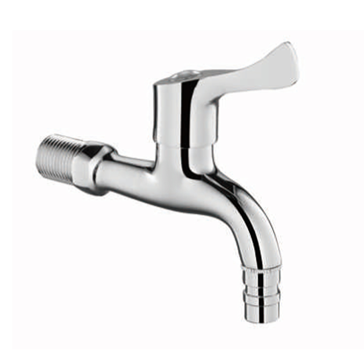 Wall Mounted Cheap Water Tap Zinc Alloy Chrome Bib Cock