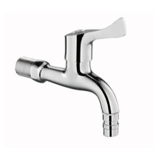 Grifo para lavabo de zinc cromado con un solo mando