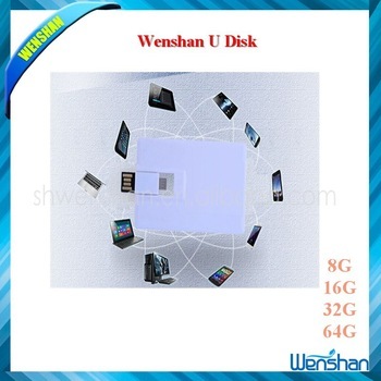 Hot Sell OTG Flsah Pen Drive card shape USB for Android Phone/Tables