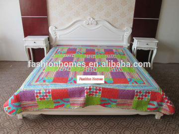 patchwork bedding set, microfiber patchwork bed set, colorful patchwork bedding