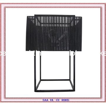 2013 Metal with black and Cloth Desk Lamp