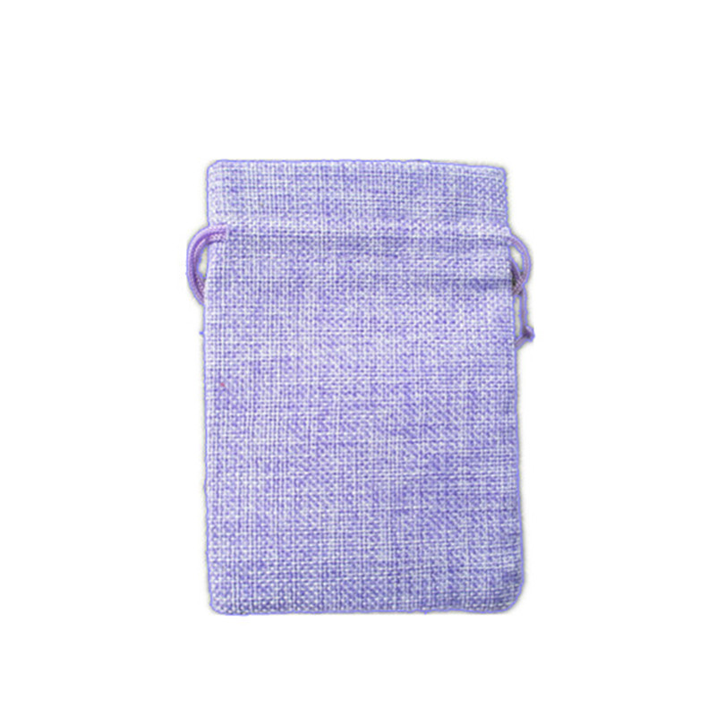 Purple Jute Pouch