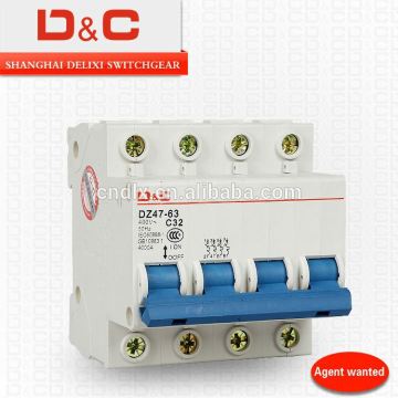[D&C]Shanghai delixi 250a earth leakage circuit breaker