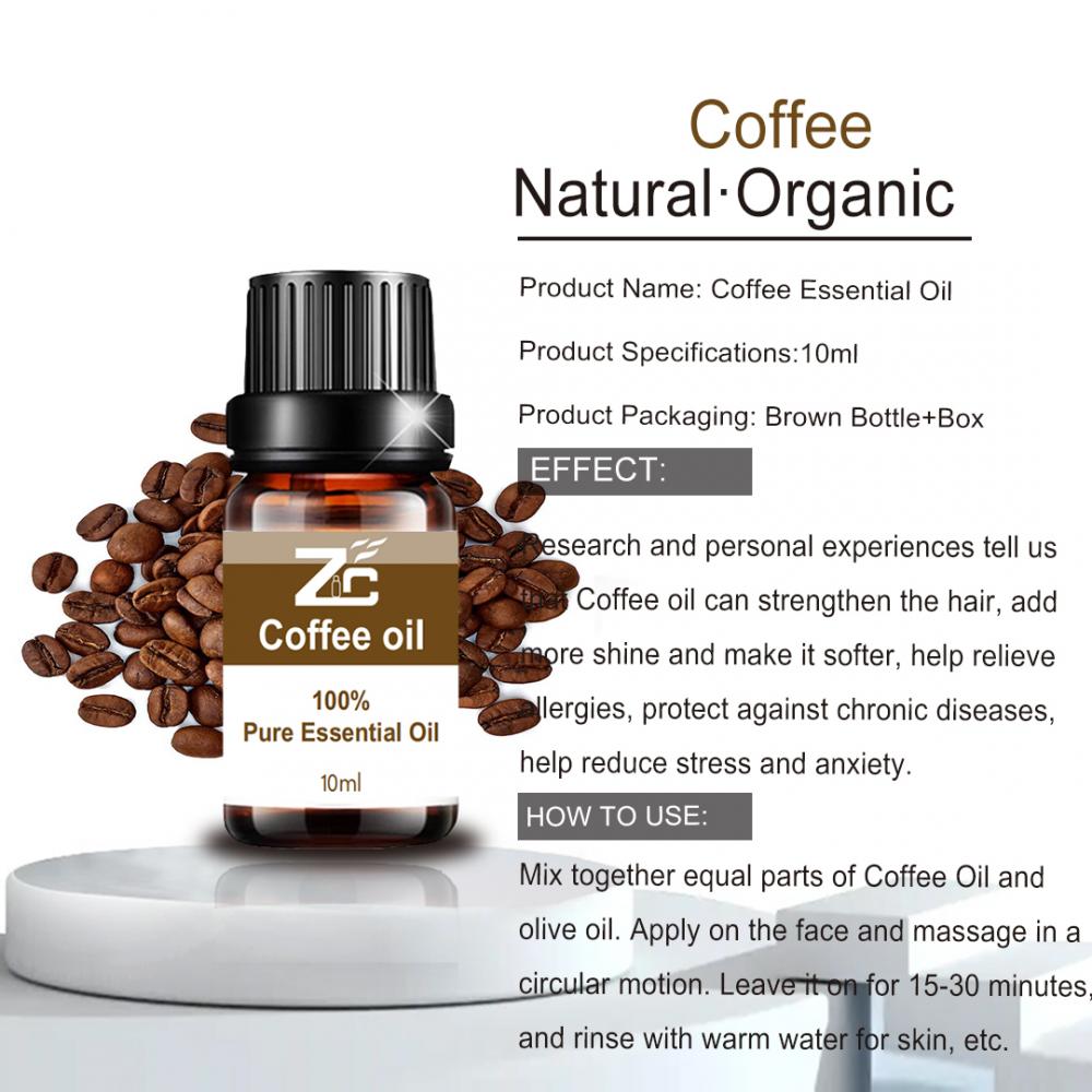 100% Pure Natural Coffee Oil for Diffuser Massage