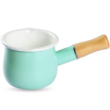Customized Color Mini Metal Steel Enamel Turkish Coffee Pot for Induction Cooker