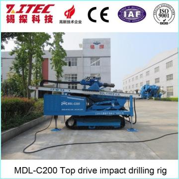 MDL-C200 Top Drive Impact Drilling Rig