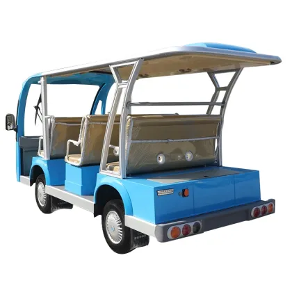 Open Style Electric Mini Sightseeing Bus Car Small Electric Golf Cart