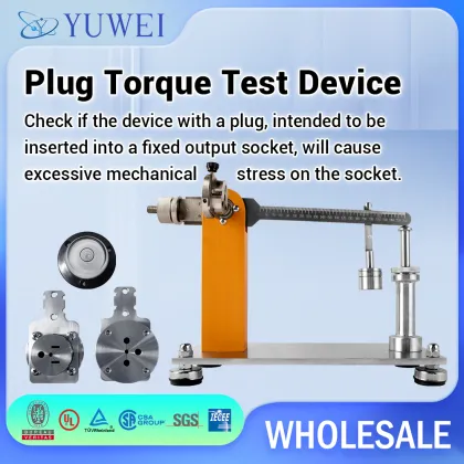 IEC60065 Figure11 Torque 0.25N.m Plug Socket Tester Socket Outlet Torque Test Device