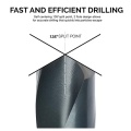 hss reduced shank twist drill bits for aluminum