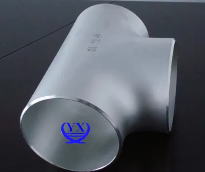 JIS standard Q235 stee pipe tee