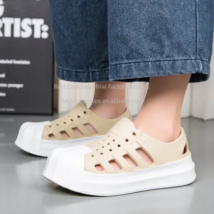 Hot Sale: Summer New Children's EVA Platform Sandals - Breathable Hole Shoes