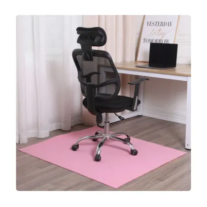 5MM Thick Anti Slip TPE Backing Chair Carpet Mat for Hardwood Floors