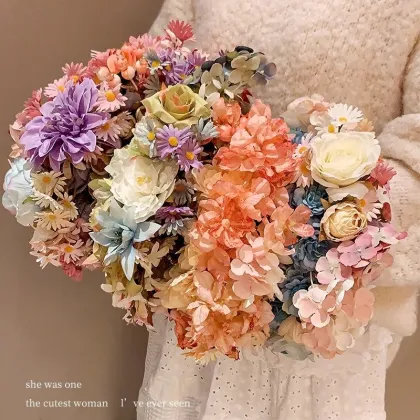 National Style Hairpin Flowers: Elegant Crown and Hoop Accessories for Women