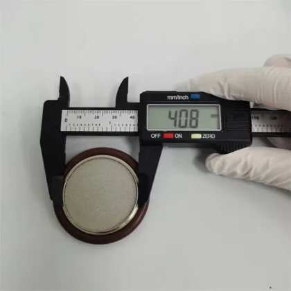 DN40 lSO-KF Centering Ring with Sintered Filter