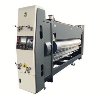 Lead edge Feeder Warna Flexo Printer Slotter Rotary Die Cutter Machine untuk Percetakan Kotak Karton Berkelompok, Pemotongan Slotting &amp; Die